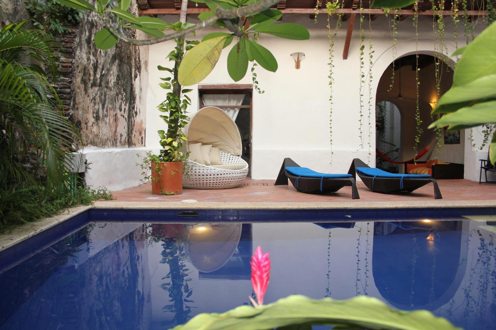 Casa Del Tejadillo Hotel Cartagena Exterior foto