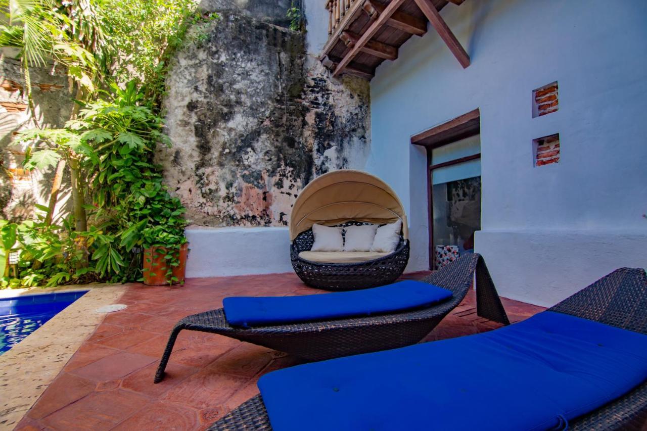 Casa Del Tejadillo Hotel Cartagena Exterior foto